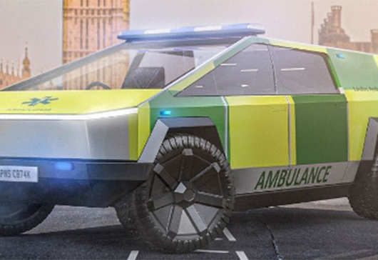 150 Tesla Cybertruck ambulancer til Danmark